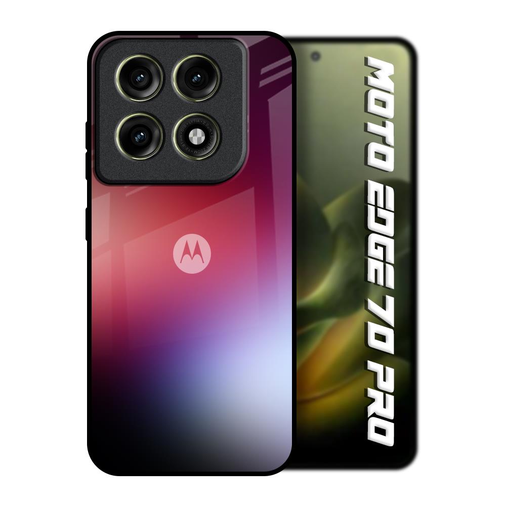 Gaussian Red Motorola Edge 70 Pro 5G Glass Back Cover Online