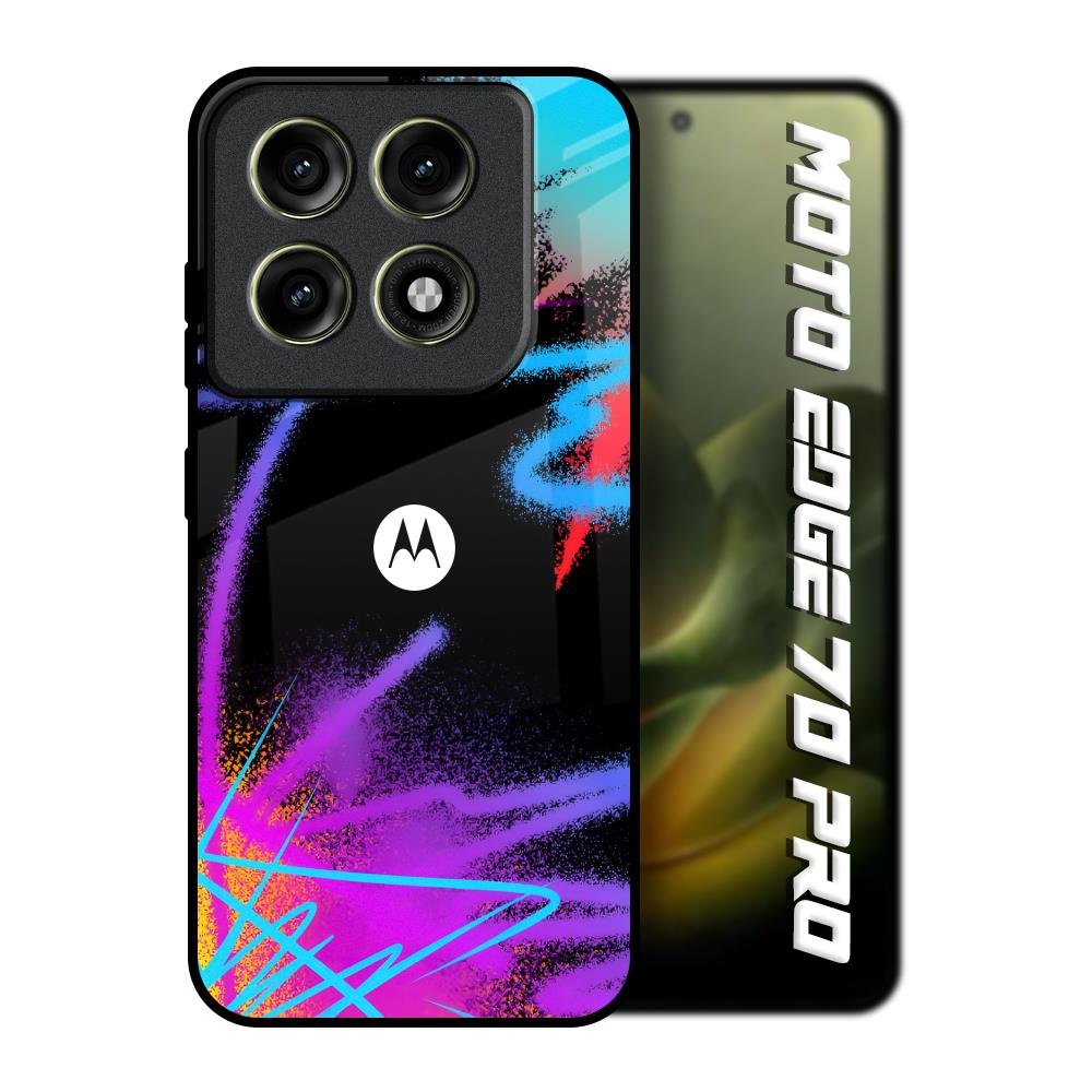 Brushy Color Motorola Edge 70 Pro 5G Glass Back Cover Online