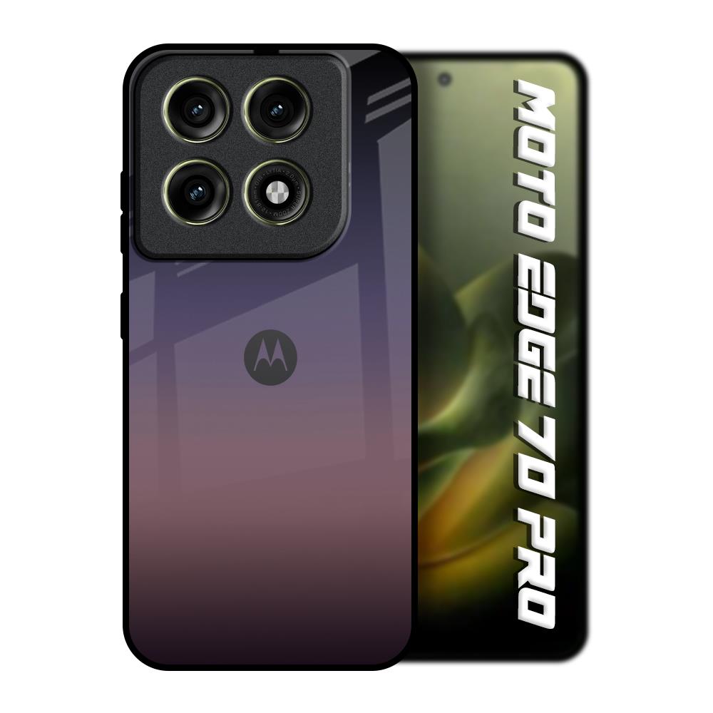 Grey Ombre Motorola Edge 70 Pro 5G Glass Back Cover Online