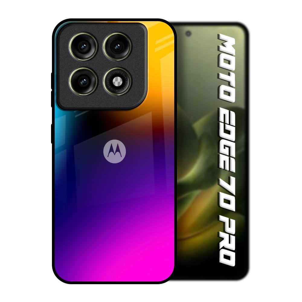 Prism Color Motorola Edge 70 Pro 5G Glass Back Cover Online