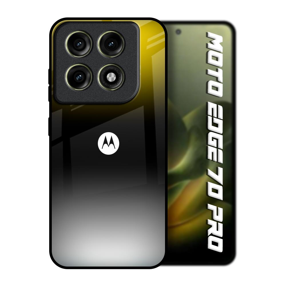 Yellow Shadow Motorola Edge 70 Pro 5G Glass Back Cover Online