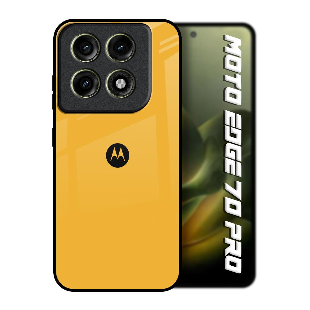 Fluorescent Yellow Motorola Edge 70 Pro 5G Glass Back Cover Online