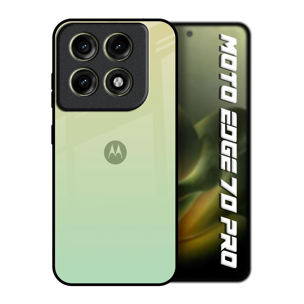 Mint Green Gradient Motorola Edge 70 Pro 5G Glass Back Cover Online