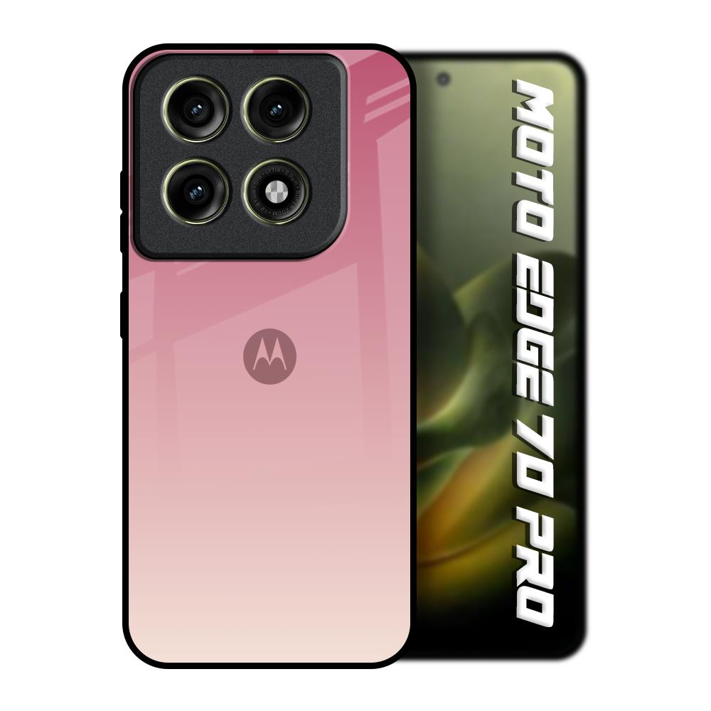 Blooming Pink Motorola Edge 70 Pro 5G Glass Back Cover Online