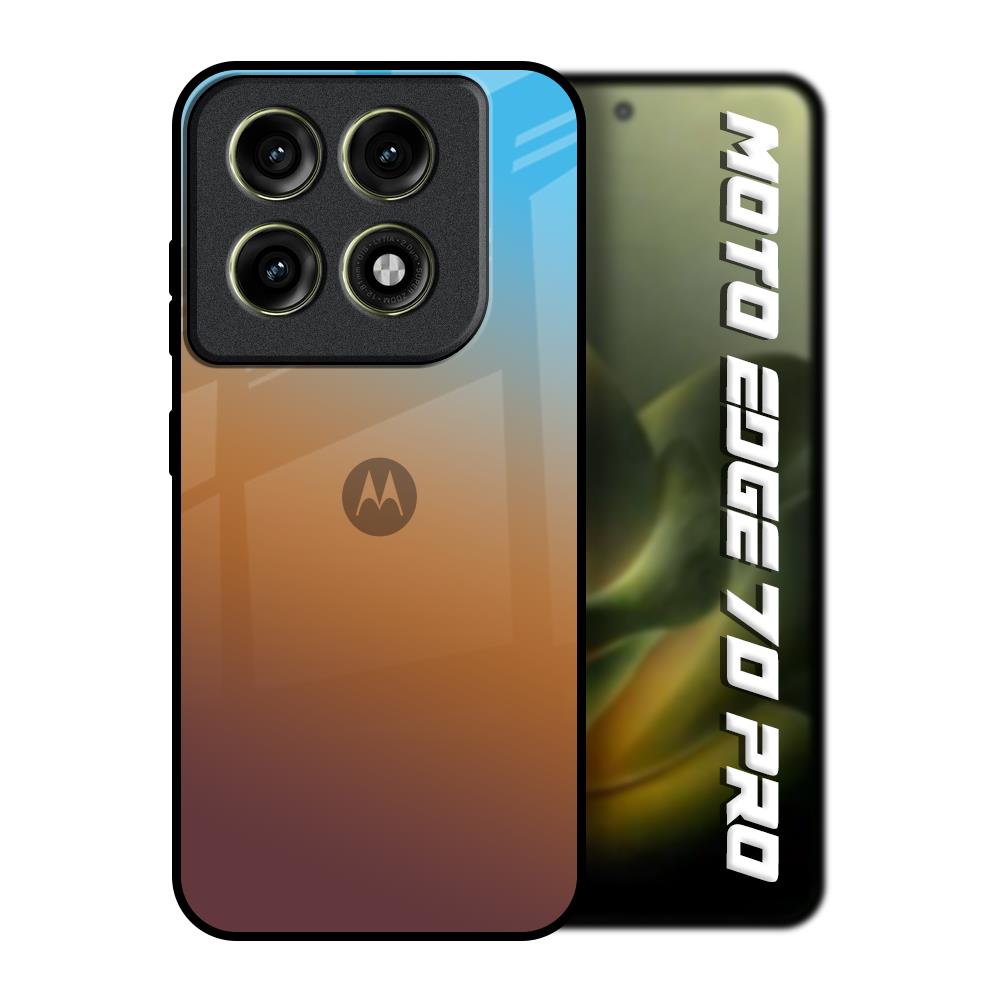 Rich Brown Motorola Edge 70 Pro 5G Glass Back Cover Online