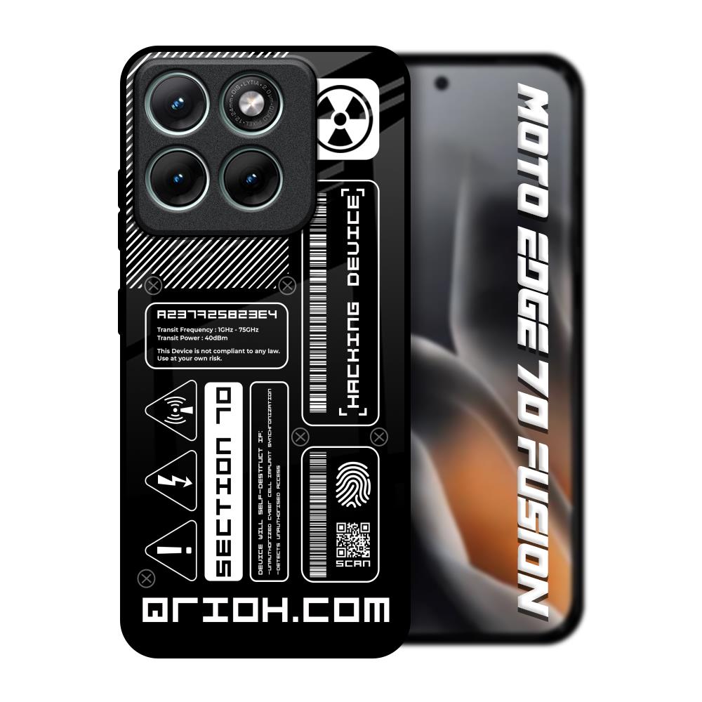 Futuristic Art Motorola Edge 70 Fusion 5G Glass Back Cover Online