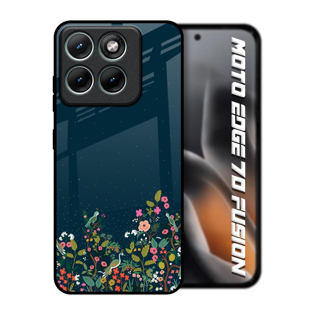 Small Garden Motorola Edge 70 Fusion 5G Glass Back Cover Online