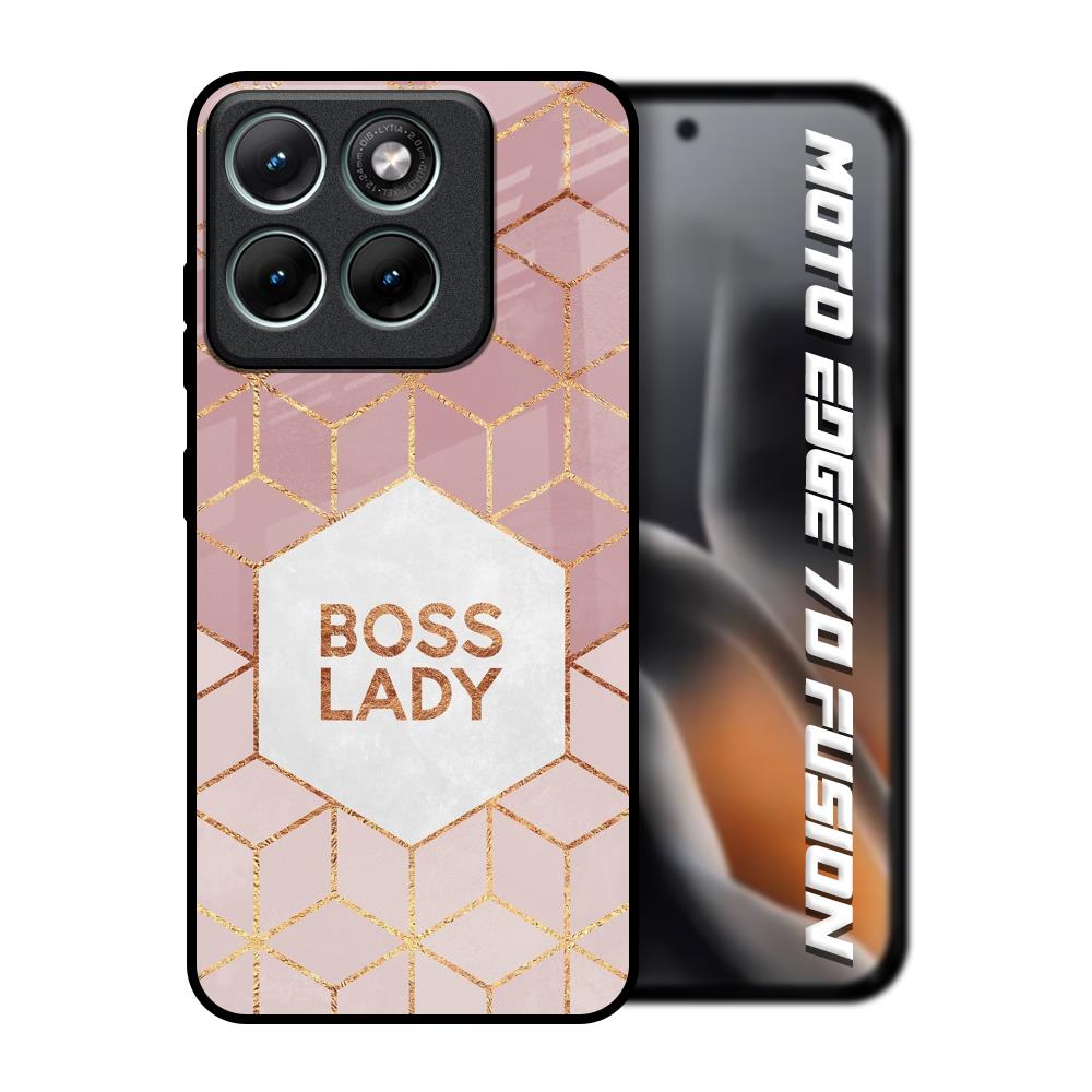 Boss Lady Motorola Edge 70 Fusion 5G Glass Back Cover Online