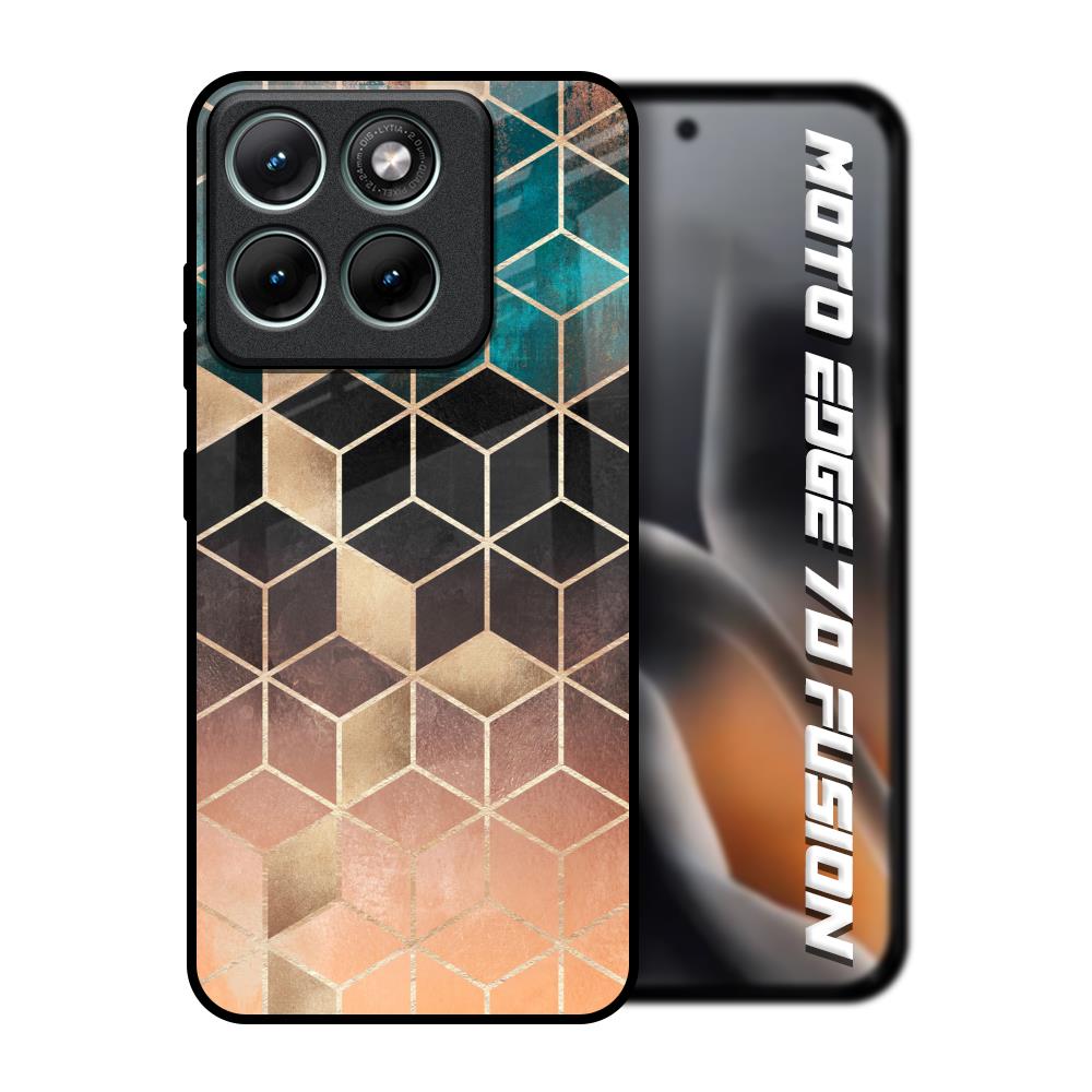 Bronze Texture Motorola Edge 70 Fusion 5G Glass Back Cover Online