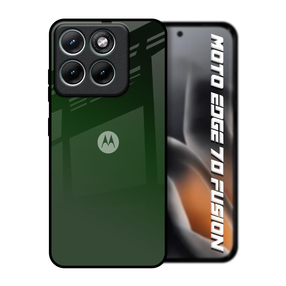 Deep Forest Motorola Edge 70 Fusion 5G Glass Back Cover Online