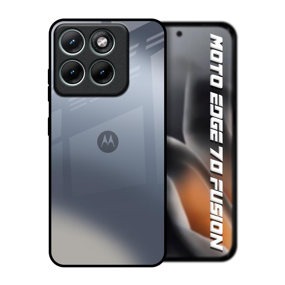 Space Grey Gradient Motorola Edge 70 Fusion 5G Glass Back Cover Online