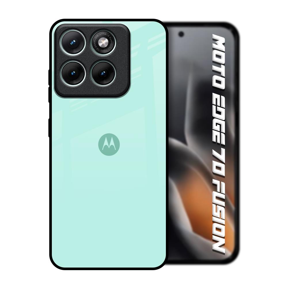 Teal Motorola Edge 70 Fusion 5G Glass Back Cover Online