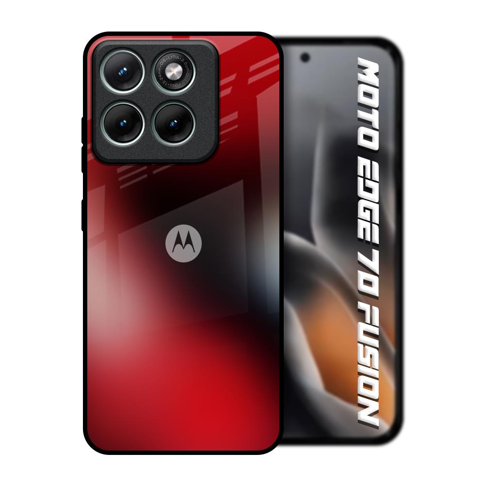 Red Garnet Motorola Edge 70 Fusion 5G Glass Back Cover Online