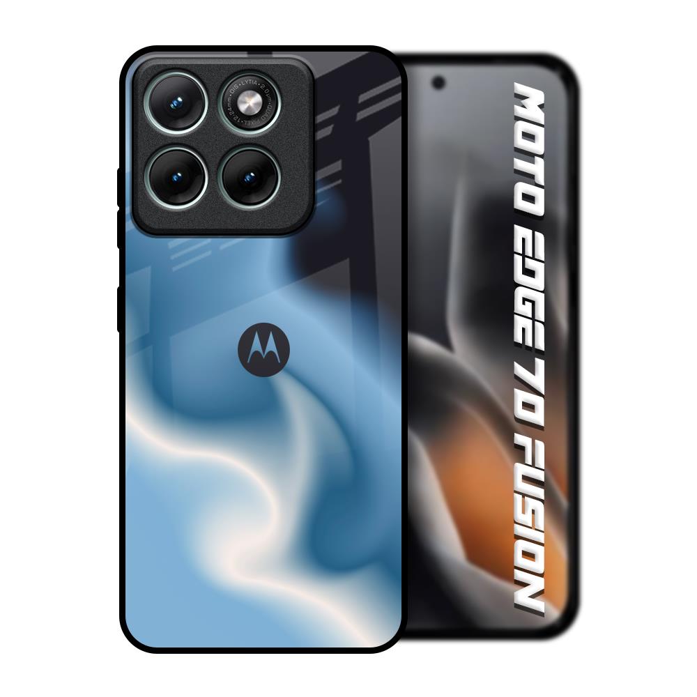 Blue Waves Motorola Edge 70 Fusion 5G Glass Back Cover Online