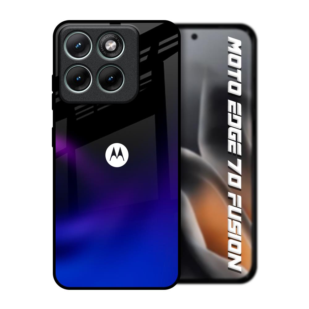 Black Onyx Motorola Edge 70 Fusion 5G Glass Back Cover Online