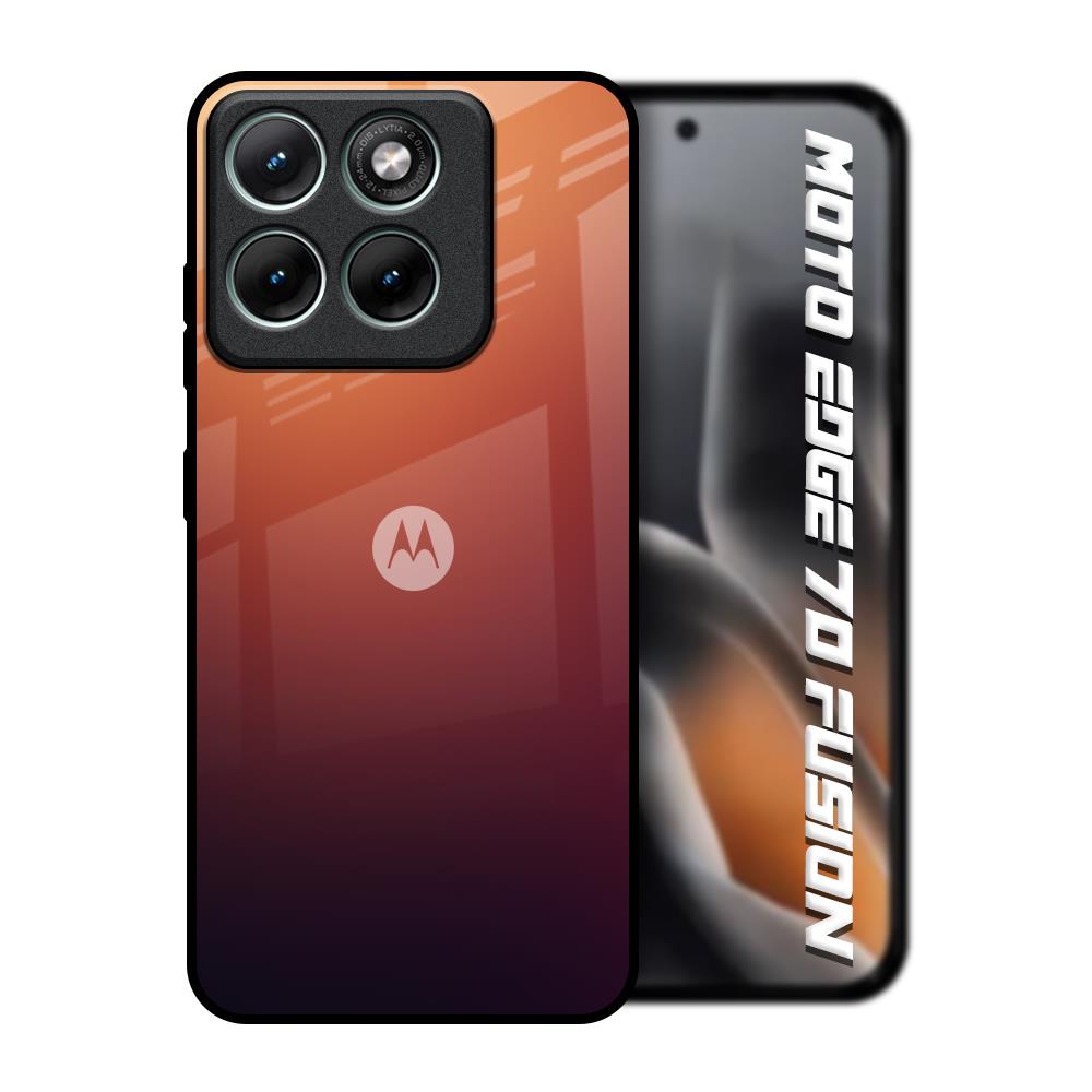 Sunset Background Motorola Edge 70 Fusion 5G Glass Back Cover Online