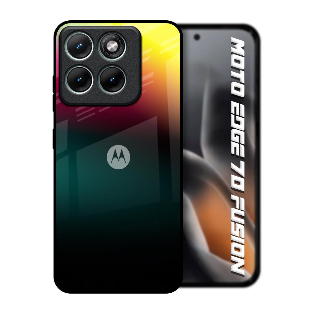 Sunland Gradient Motorola Edge 70 Fusion 5G Glass Back Cover Online