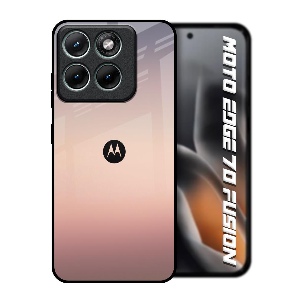 Golden Mauve Motorola Edge 70 Fusion 5G Glass Back Cover Online