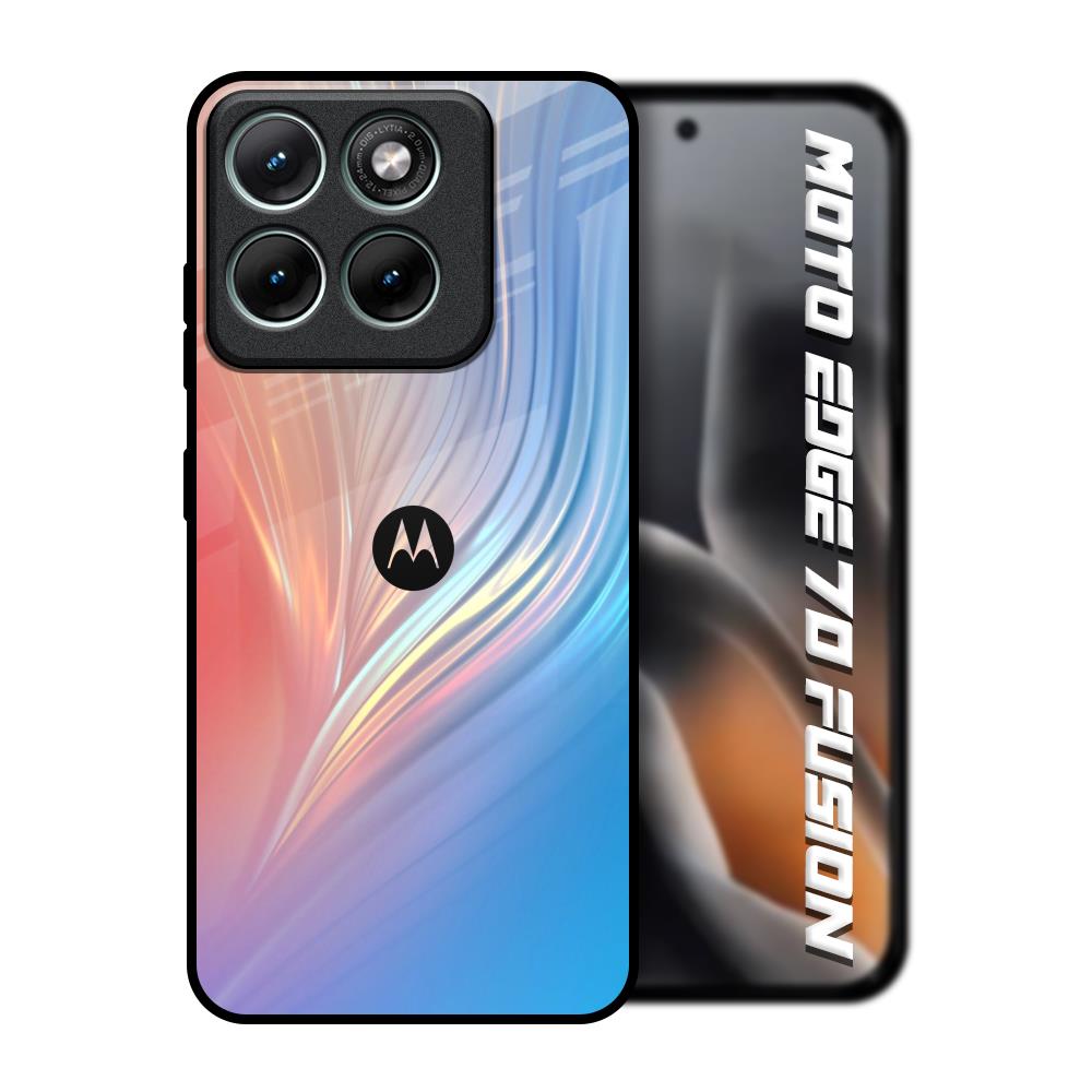 Mystic Aurora Motorola Edge 70 Fusion 5G Glass Back Cover Online
