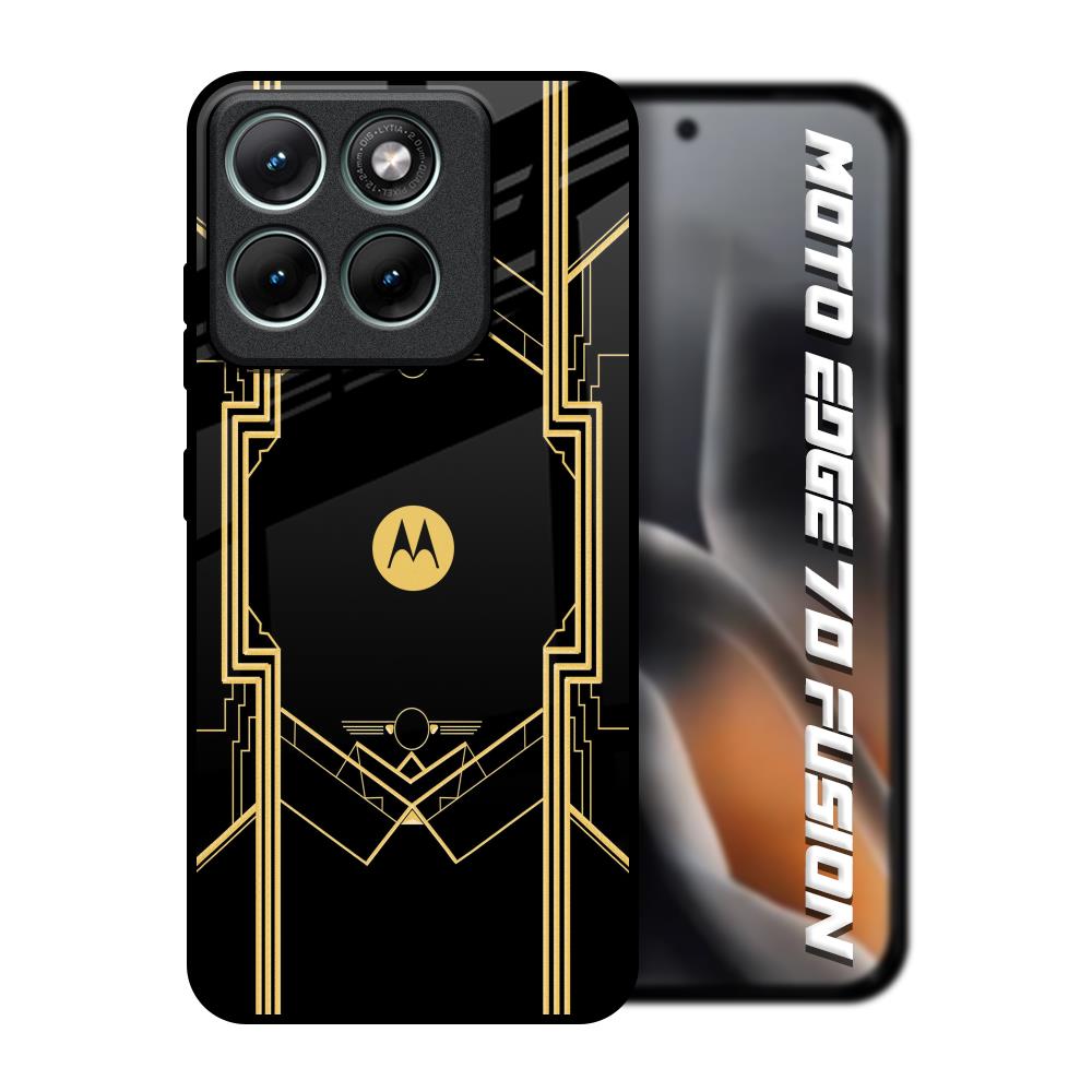 Sacred Logo Motorola Edge 70 Fusion 5G Glass Back Cover Online