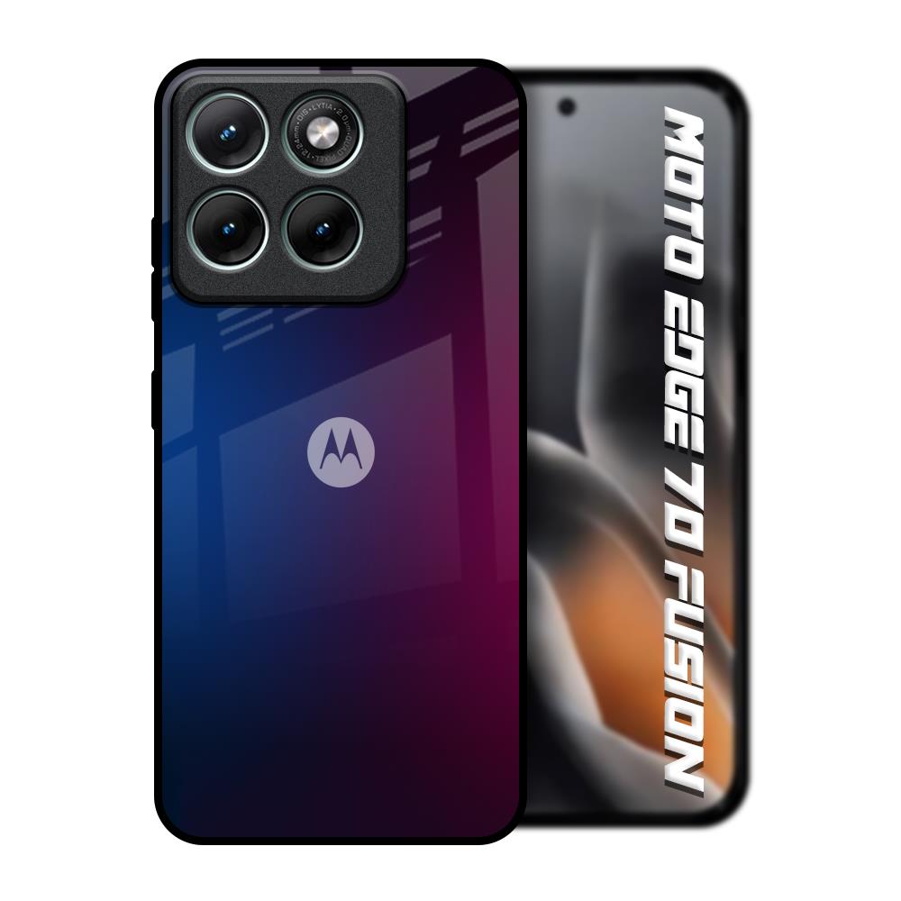 Mix Gradient Shade Motorola Edge 70 Fusion 5G Glass Back Cover Online