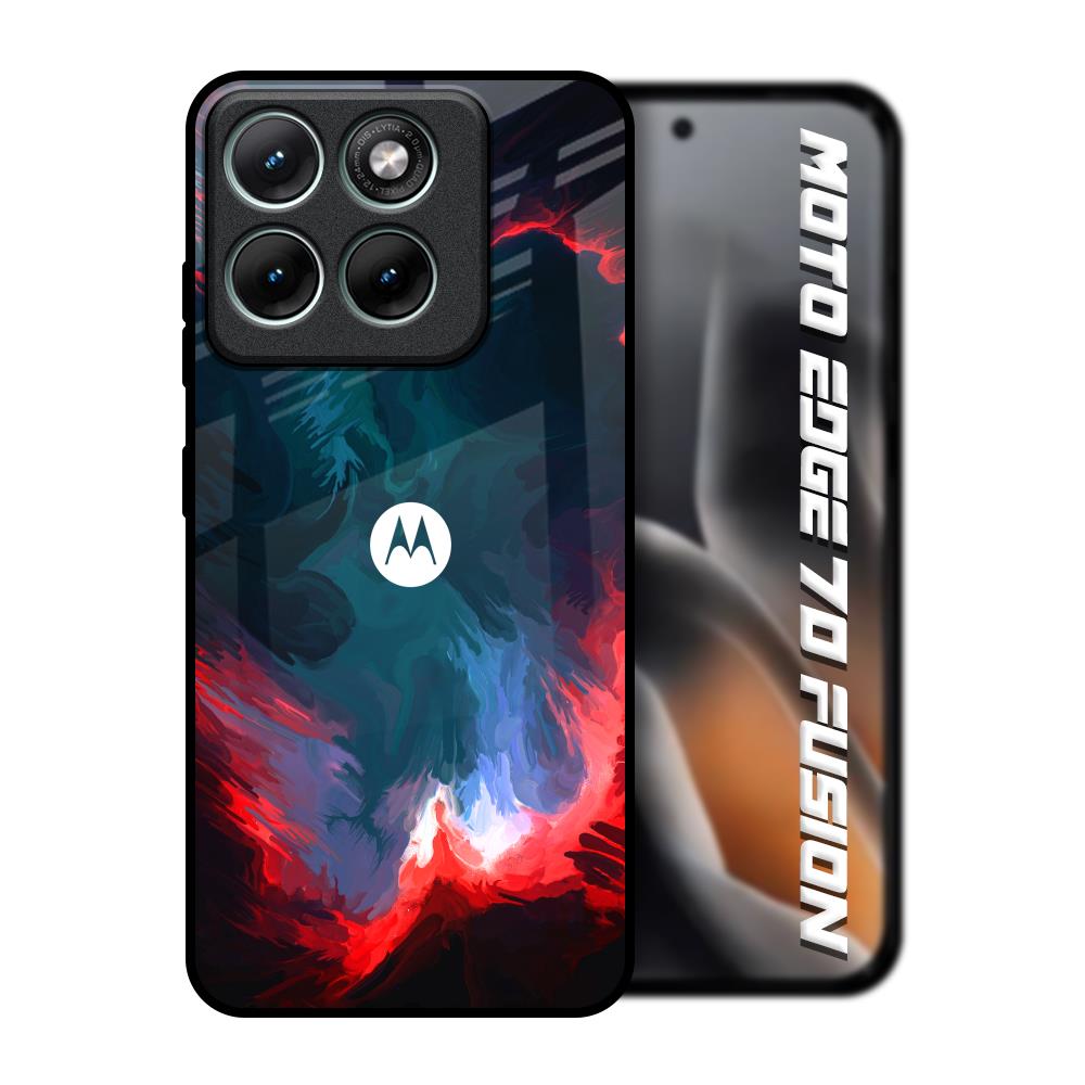 Brush Art Motorola Edge 70 Fusion 5G Glass Back Cover Online