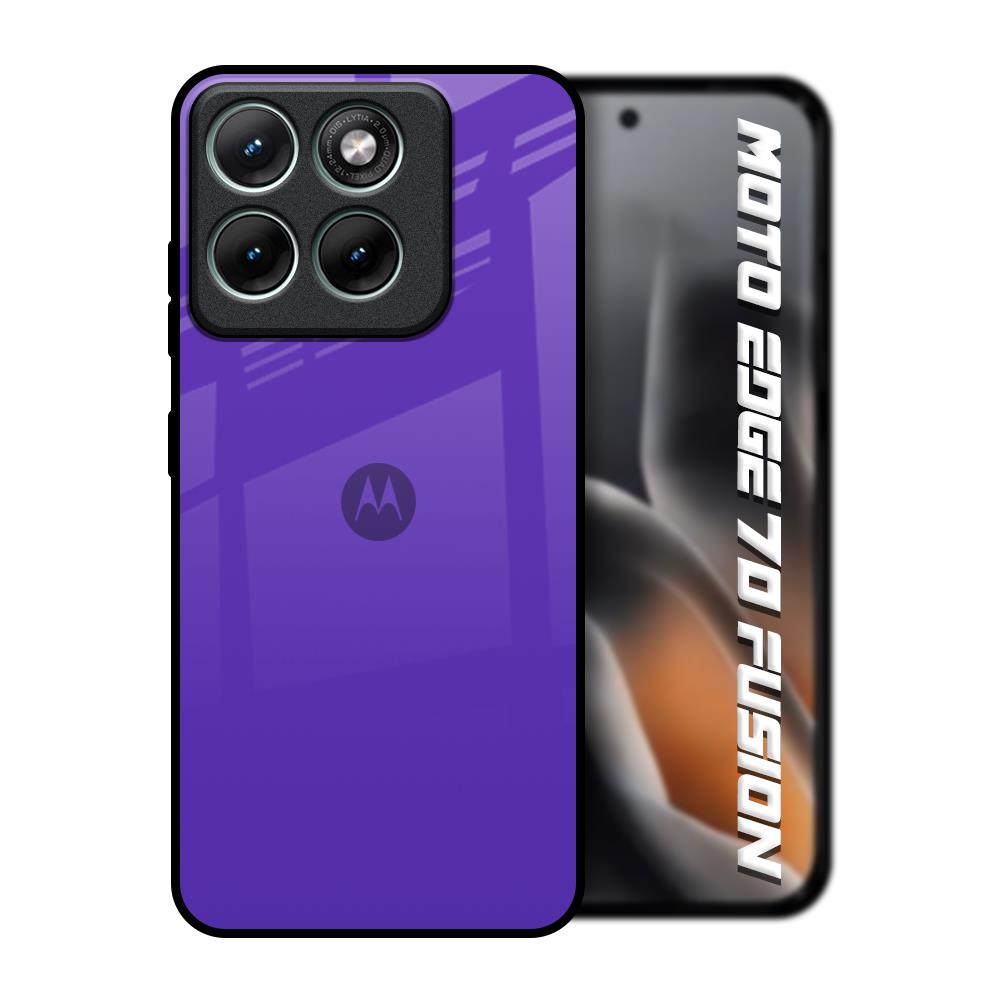 Amethyst Purple Motorola Edge 70 Fusion 5G Glass Back Cover Online