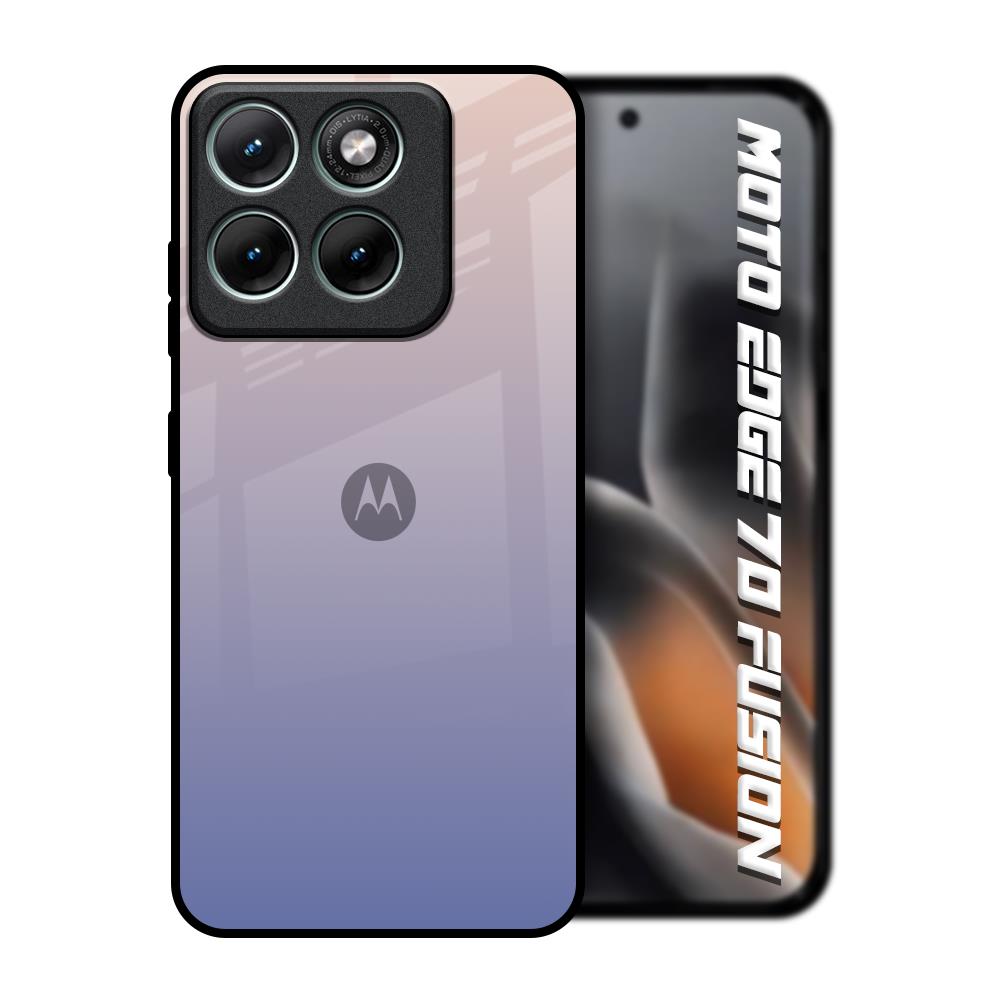 Rose Hue Motorola Edge 70 Fusion 5G Glass Back Cover Online