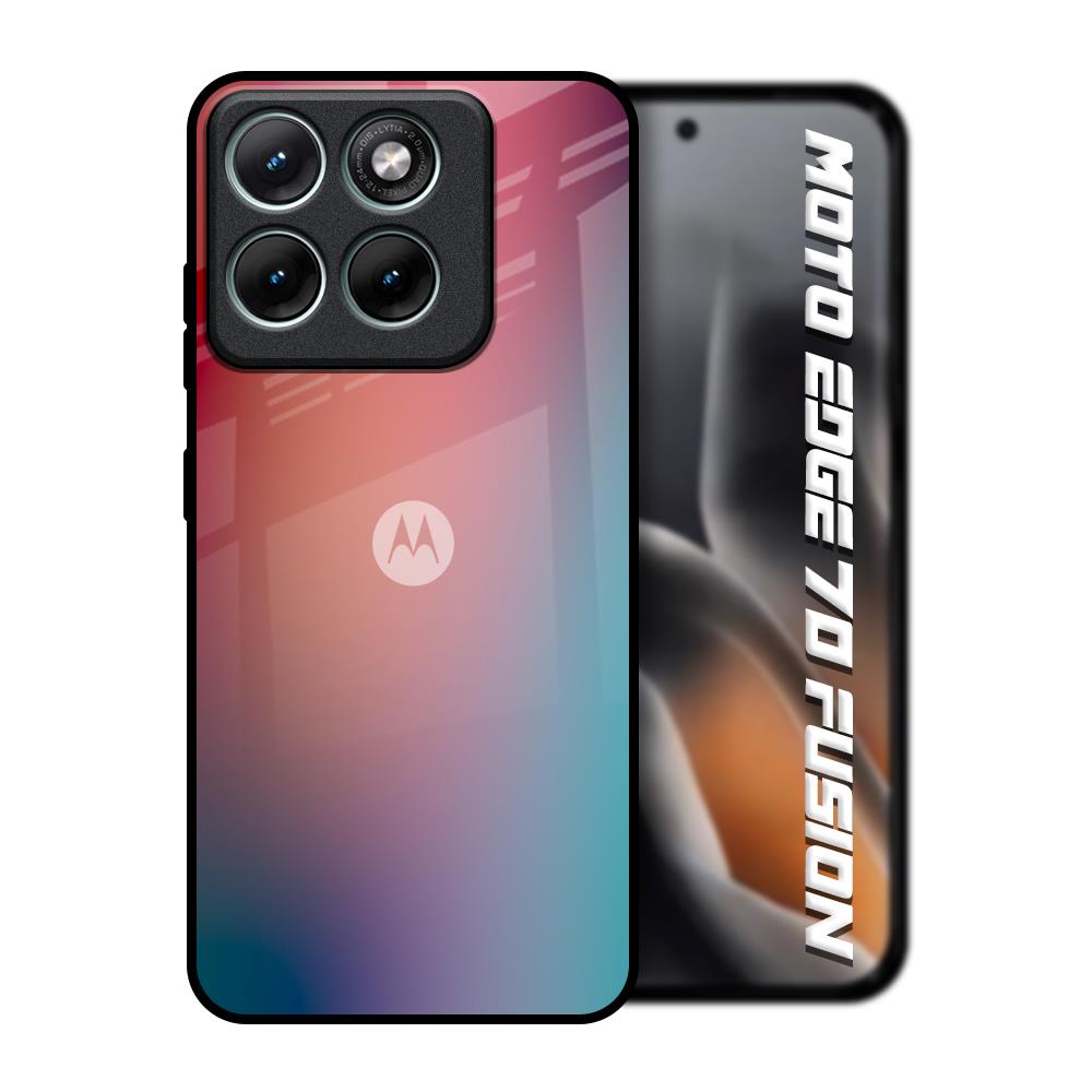 Dusty Multi Gradient Motorola Edge 70 Fusion 5G Glass Back Cover Online