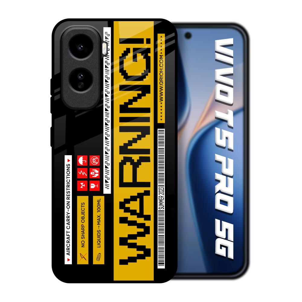 Aircraft Warning Vivo T5 Pro 5G Glass Back Cover Online