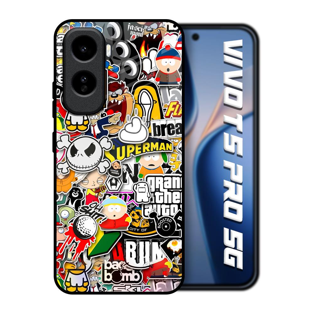 Boosted Vivo T5 Pro 5G Glass Back Cover Online