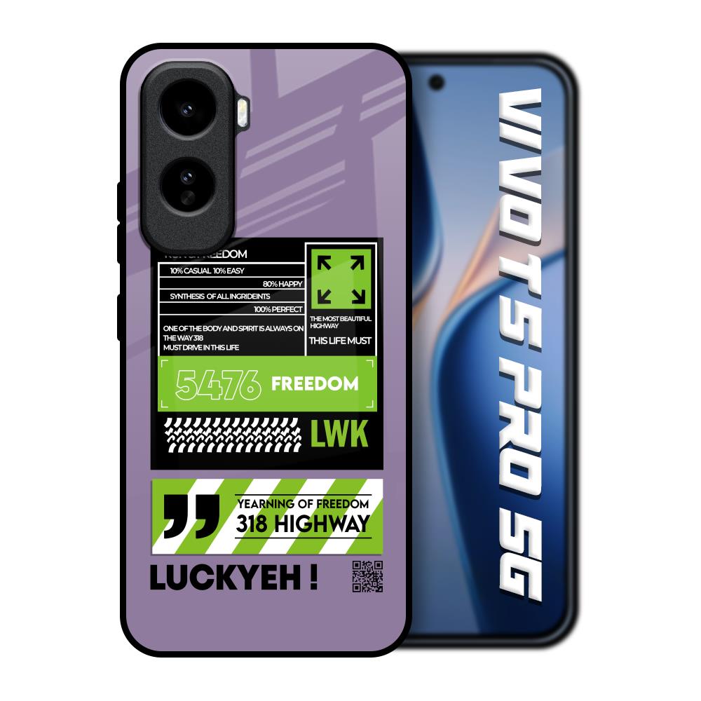 Run & Freedom Vivo T5 Pro 5G Glass Back Cover Online