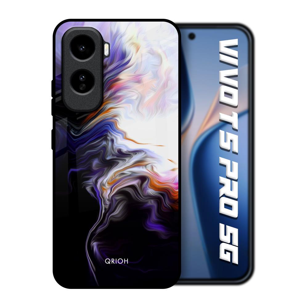 Enigma Smoke Vivo T5 Pro 5G Glass Back Cover Online