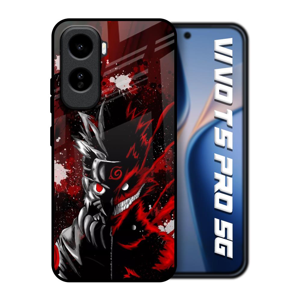 Dark Character Vivo T5 Pro 5G Glass Back Cover Online