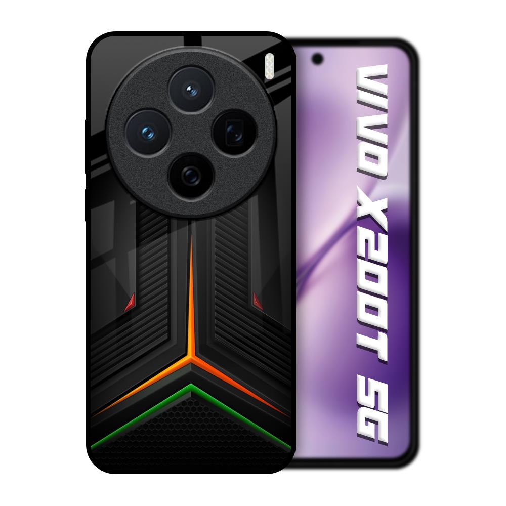 Modern Ultra Chevron Vivo X200T 5G Glass Back Cover Online