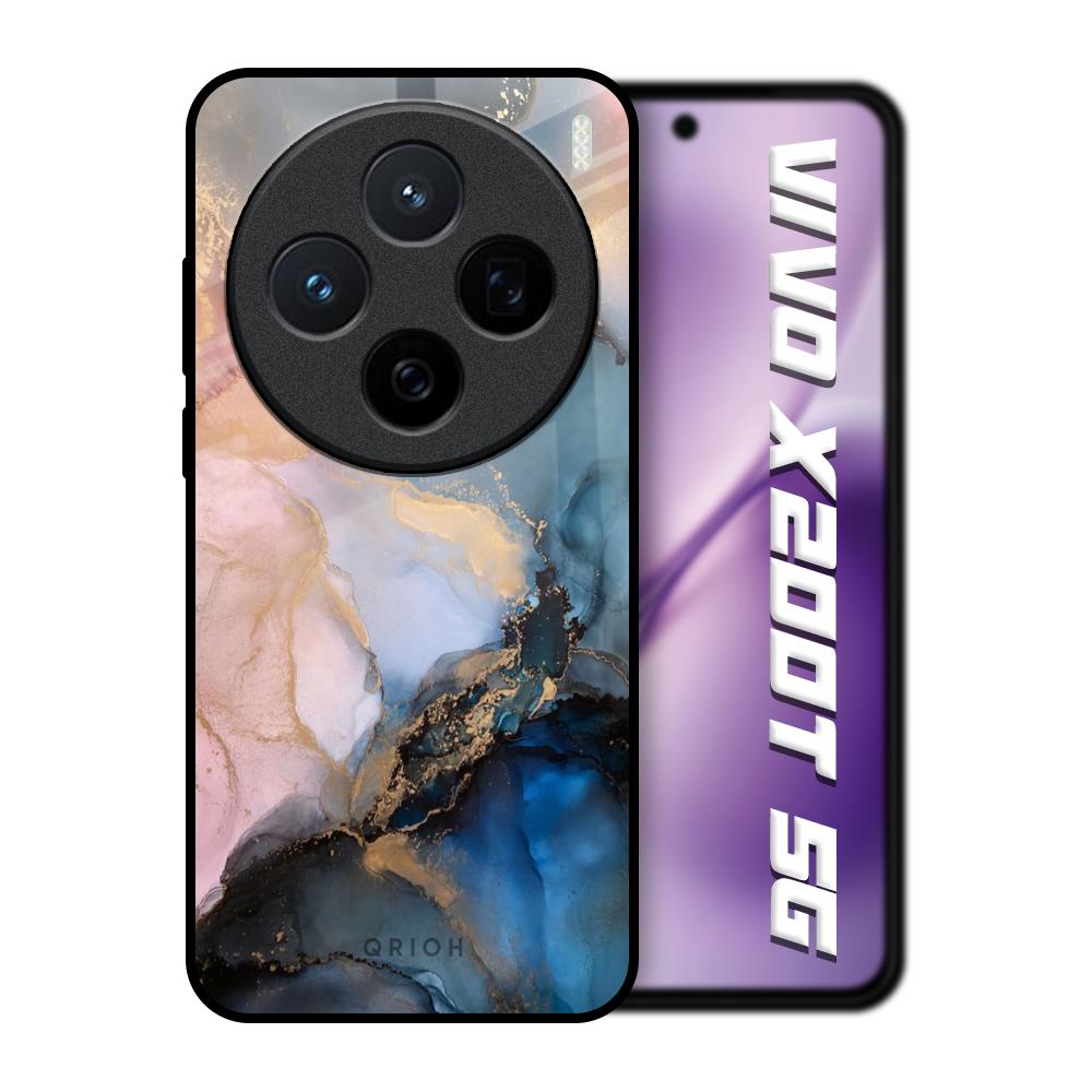 Marble Ink Abstract Vivo X200T 5G Glass Back Cover Online