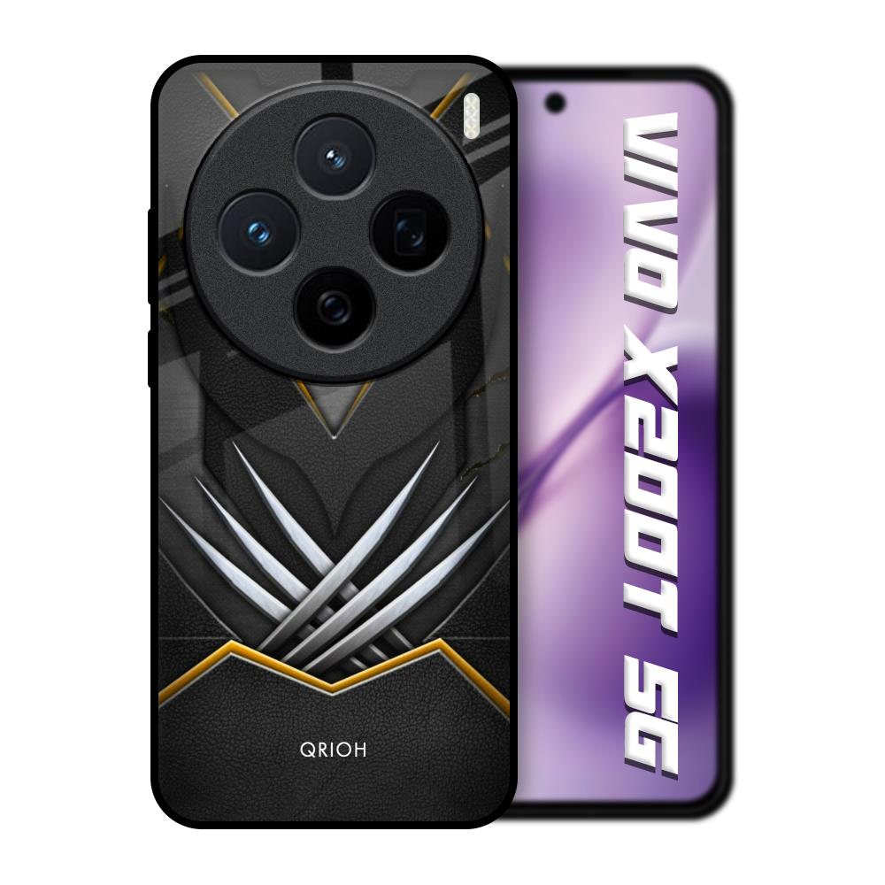 Black Warrior Vivo X200T 5G Glass Back Cover Online