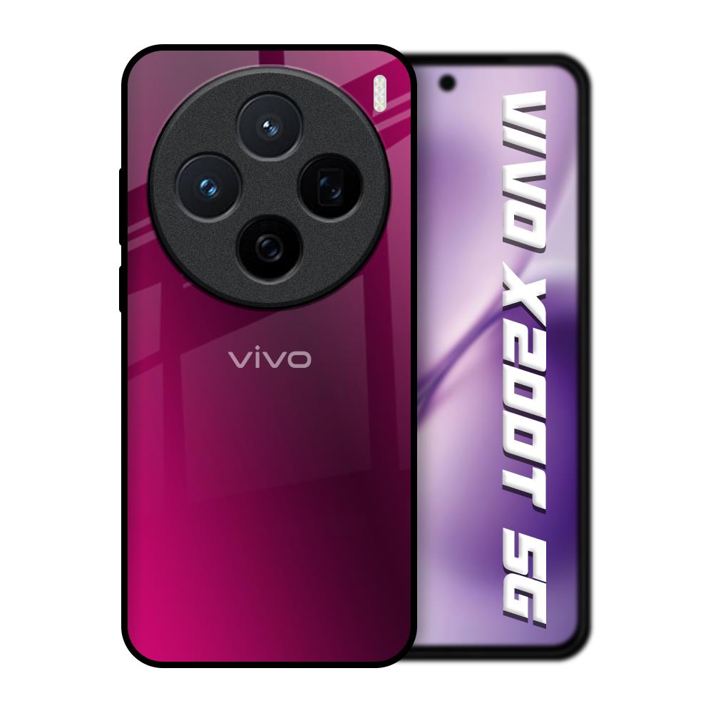 Pink Burst Vivo X200T 5G Glass Back Cover Online
