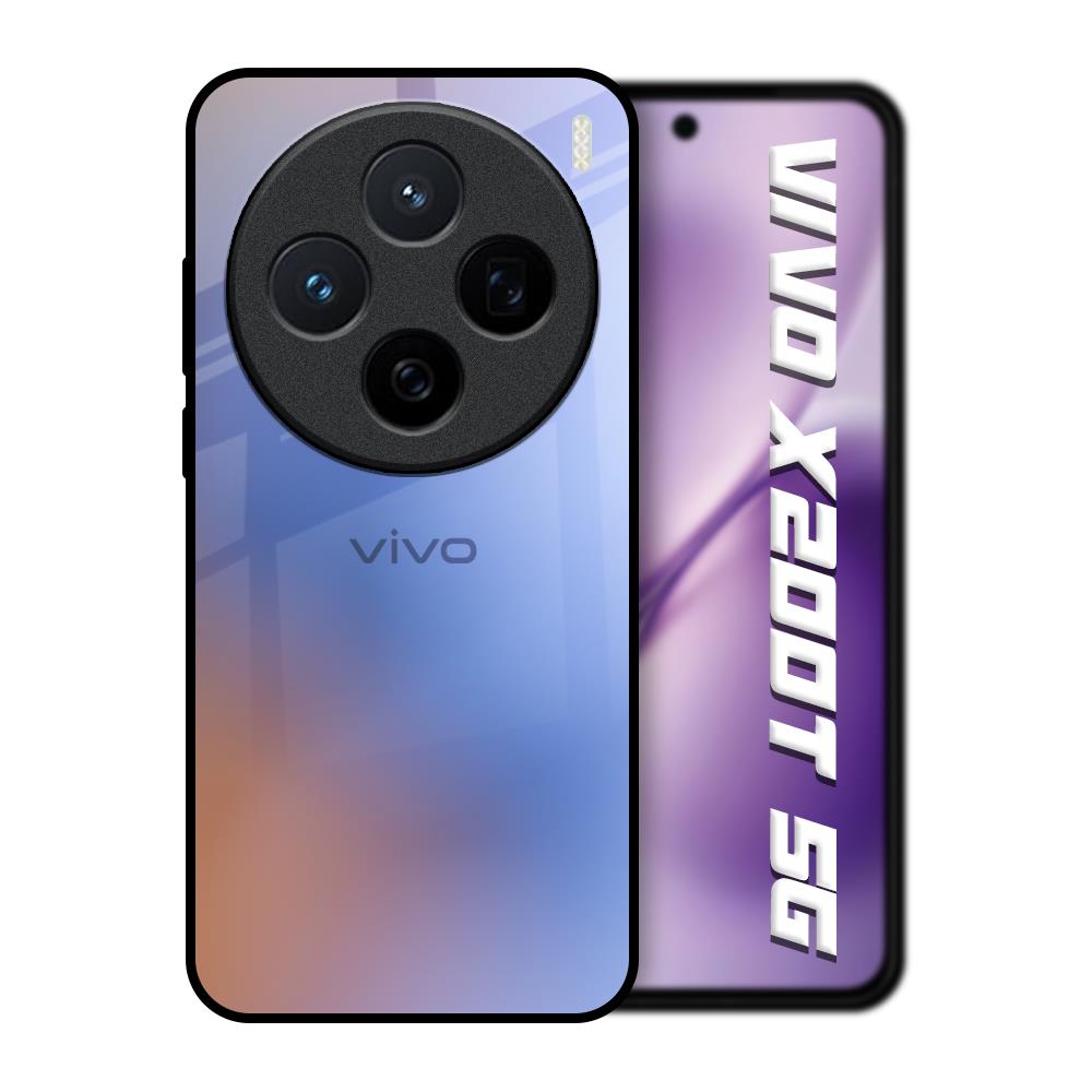 Blue Aura Vivo X200T 5G Glass Back Cover Online