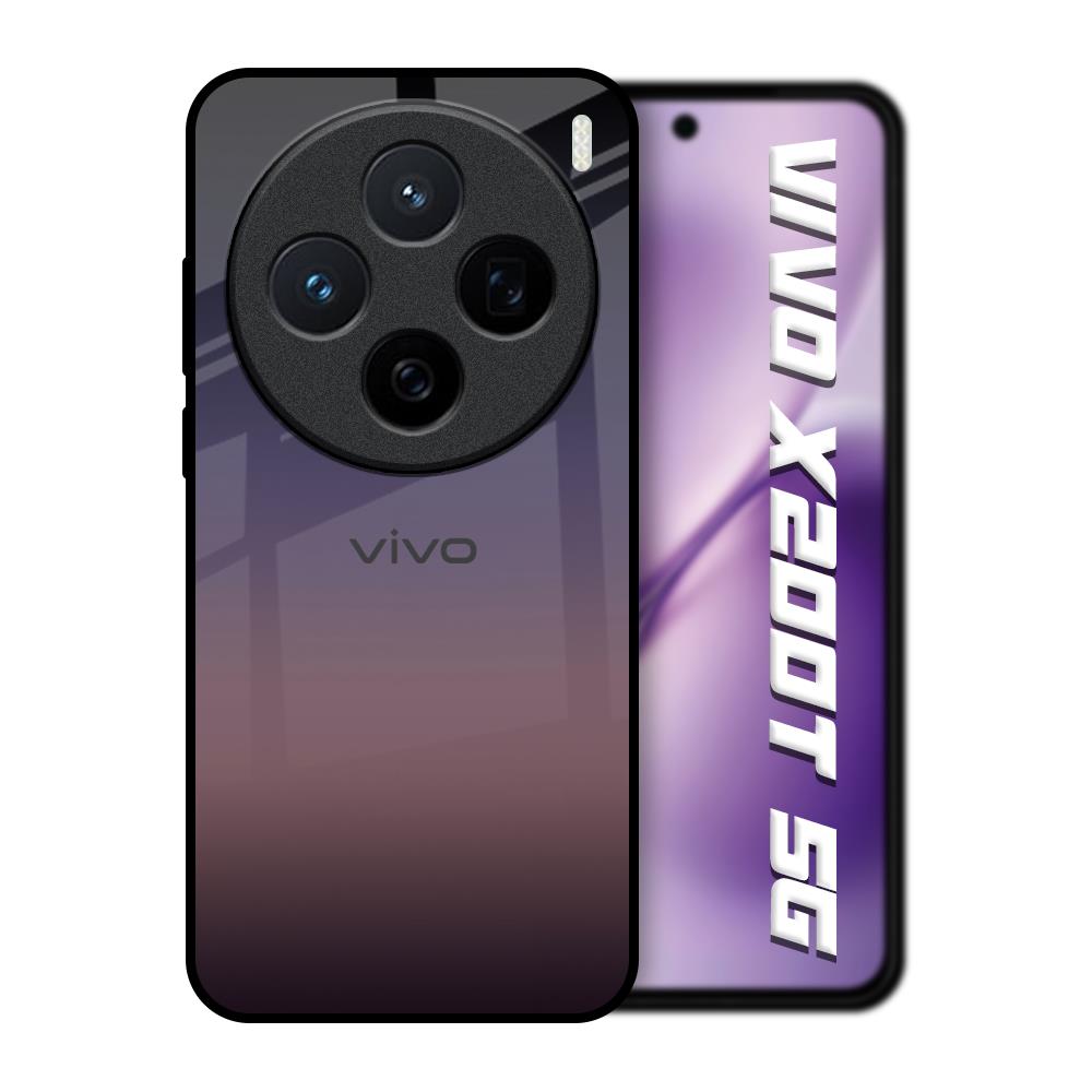Grey Ombre Vivo X200T 5G Glass Back Cover Online