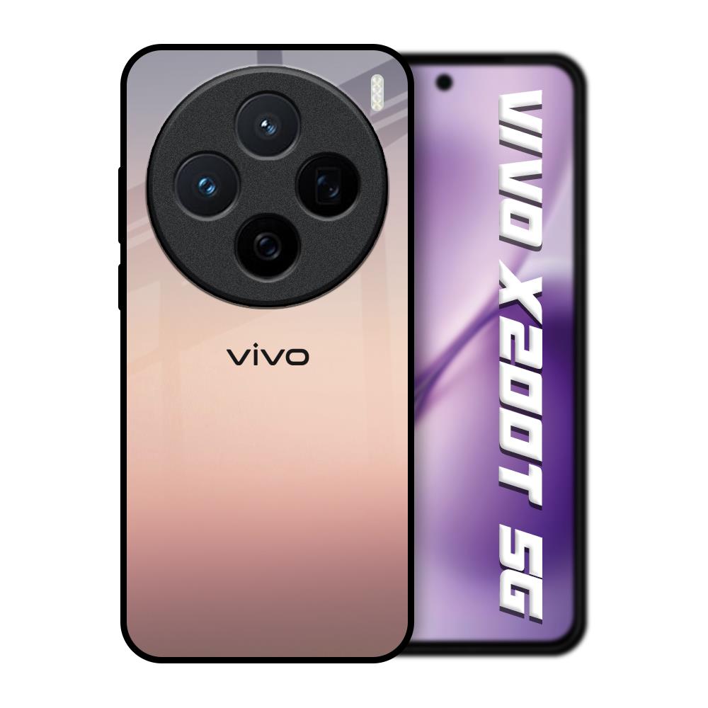 Golden Mauve Vivo X200T 5G Glass Back Cover Online