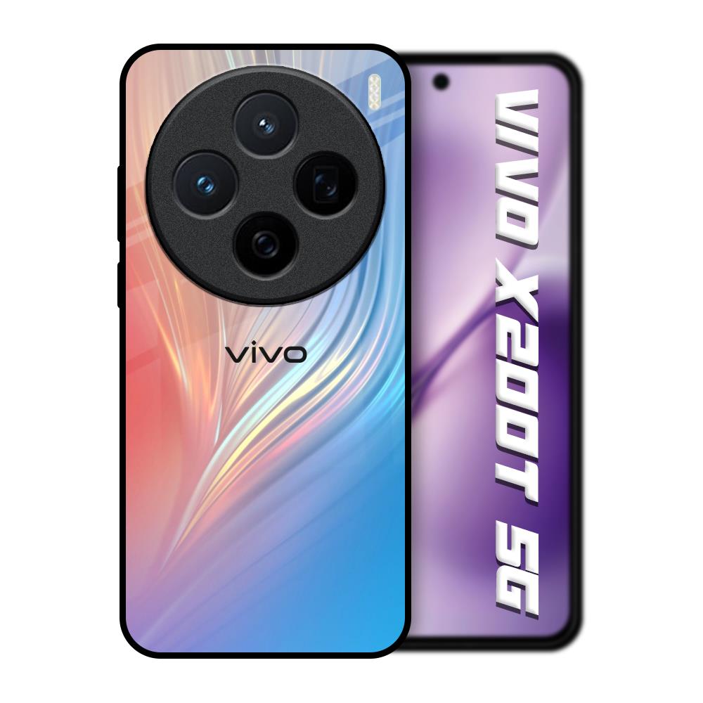 Mystic Aurora Vivo X200T 5G Glass Back Cover Online