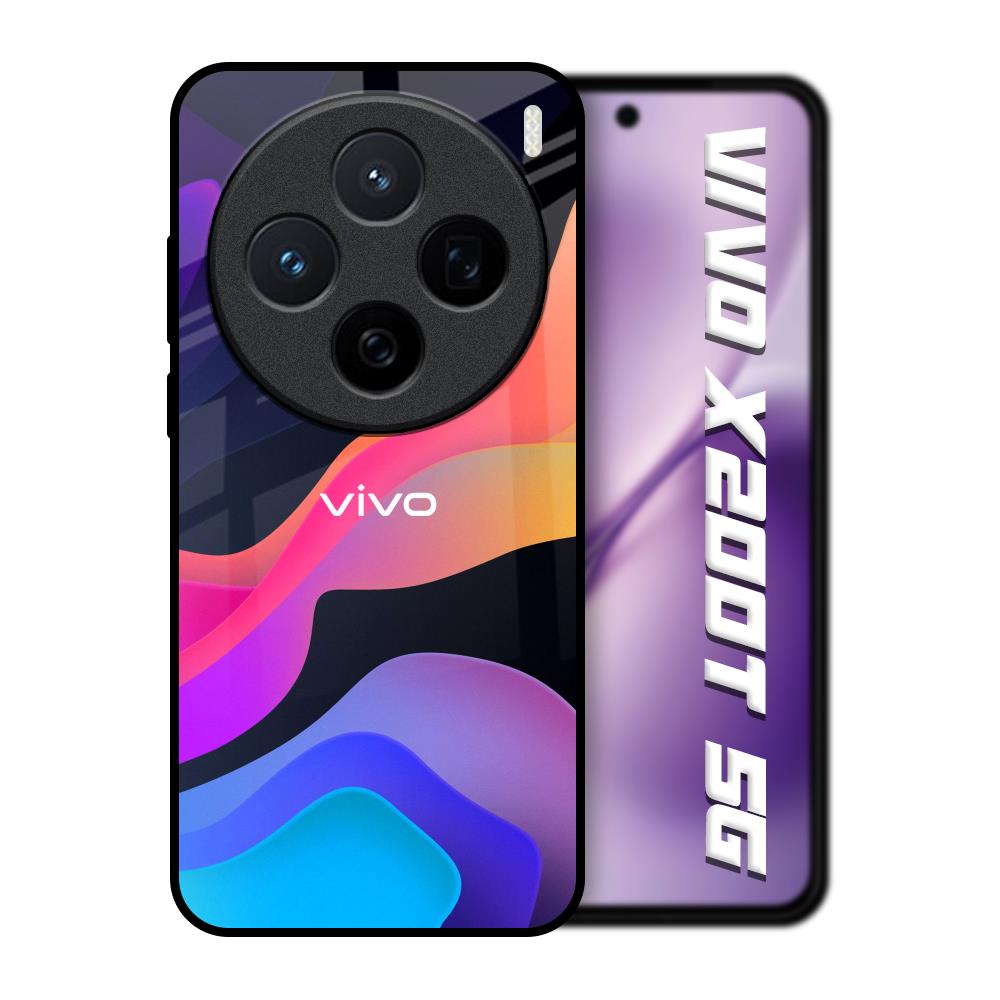 Colorful Fluid Vivo X200T 5G Glass Back Cover Online
