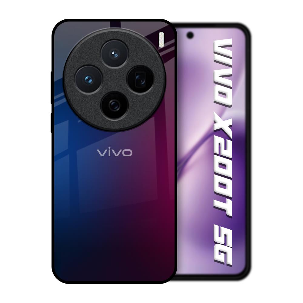 Mix Gradient Shade Vivo X200T 5G Glass Back Cover Online