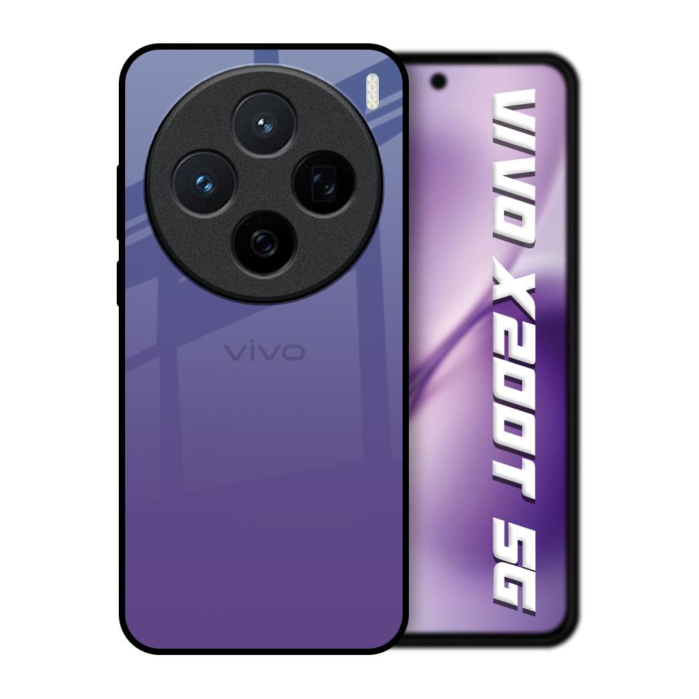 Indigo Pastel Vivo X200T 5G Glass Back Cover Online