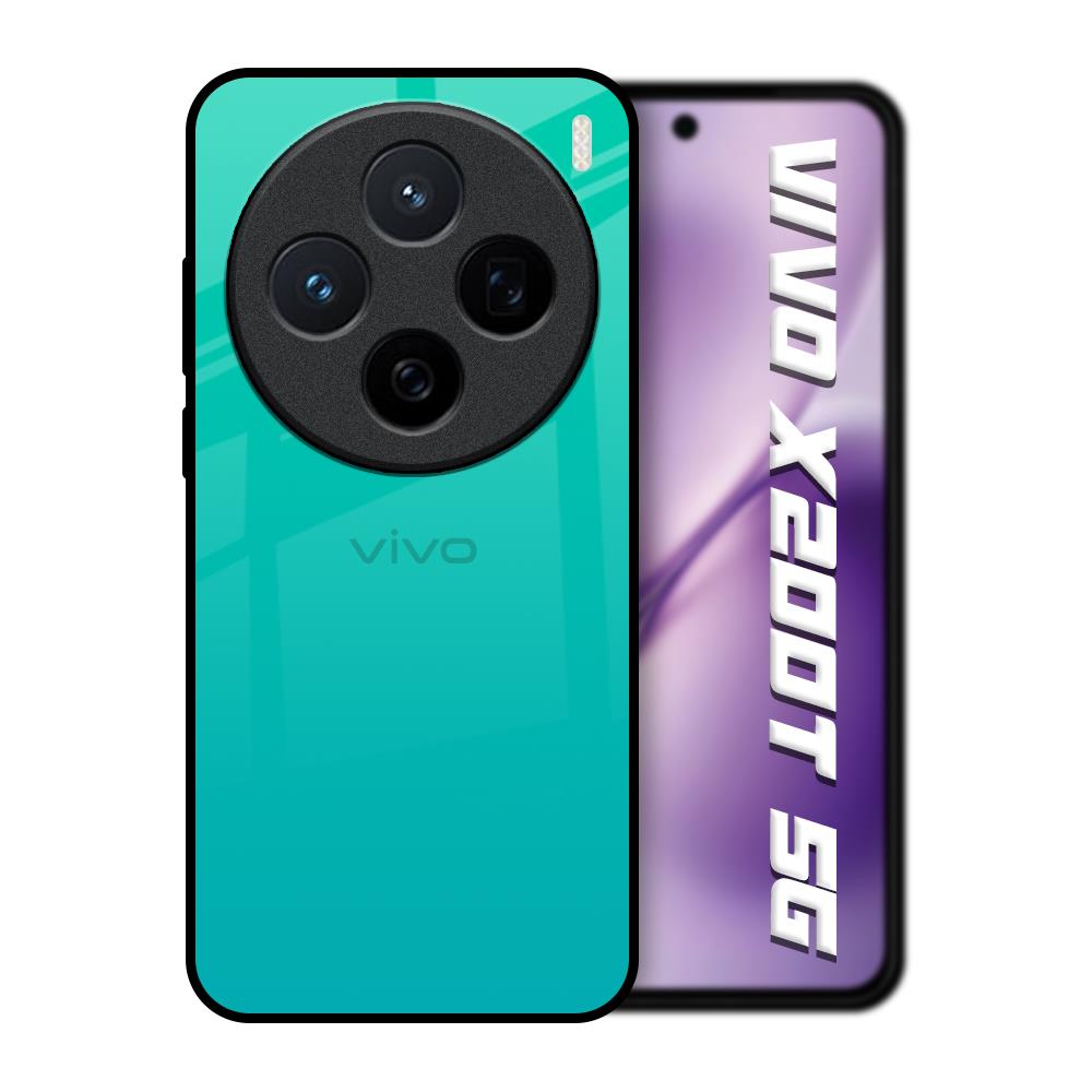 Cuba Blue Vivo X200T 5G Glass Back Cover Online