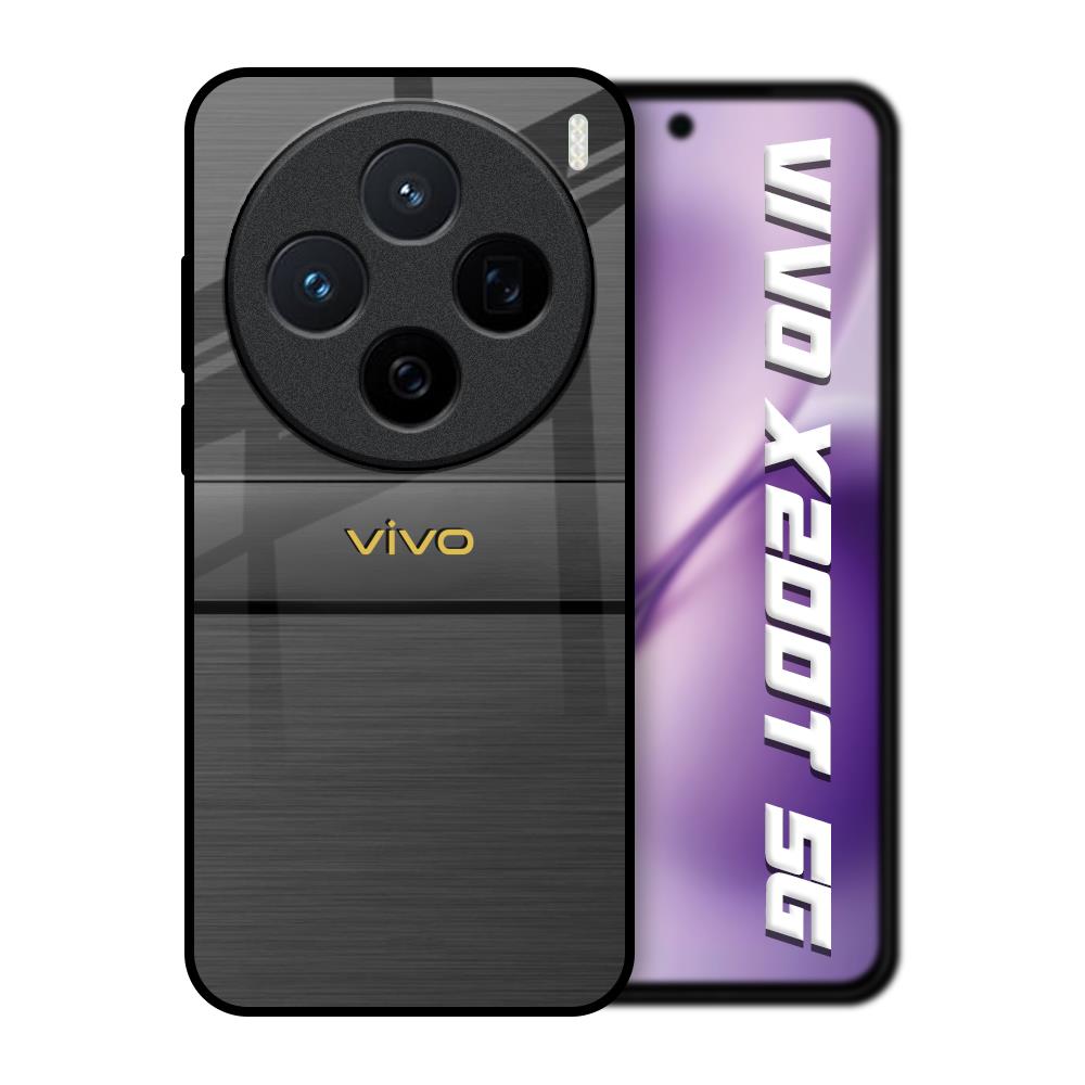 Grey Metallic Glass Vivo X200T 5G Glass Back Cover Online
