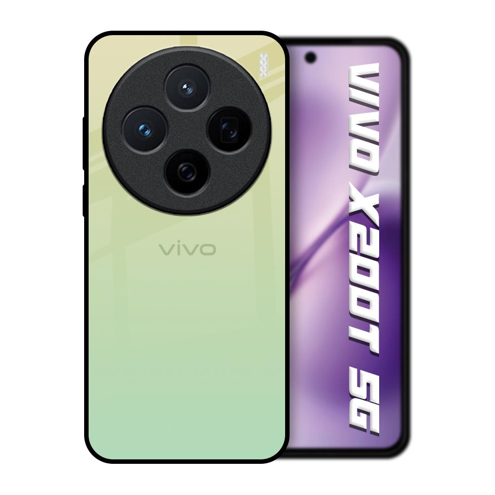 Mint Green Gradient Vivo X200T 5G Glass Back Cover Online