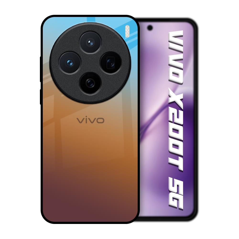 Rich Brown Vivo X200T 5G Glass Back Cover Online