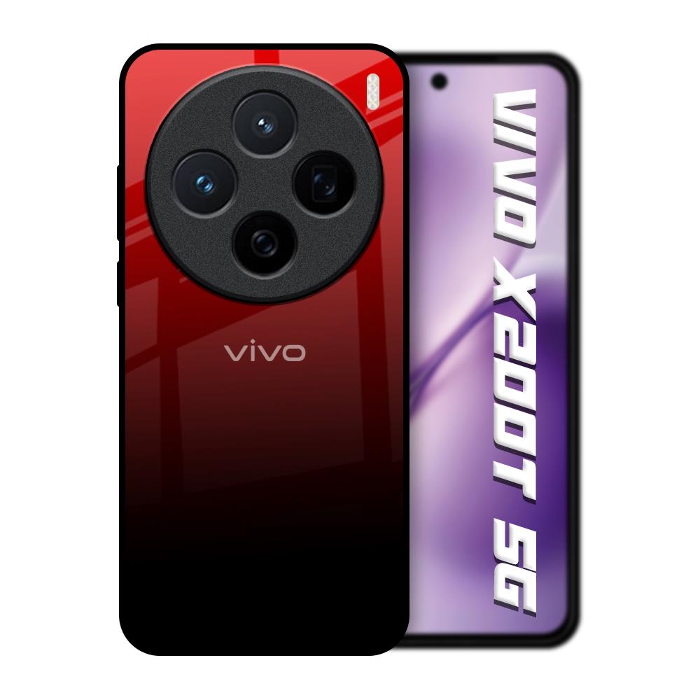 Maroon Faded Vivo X200T 5G Glass Back Cover Online
